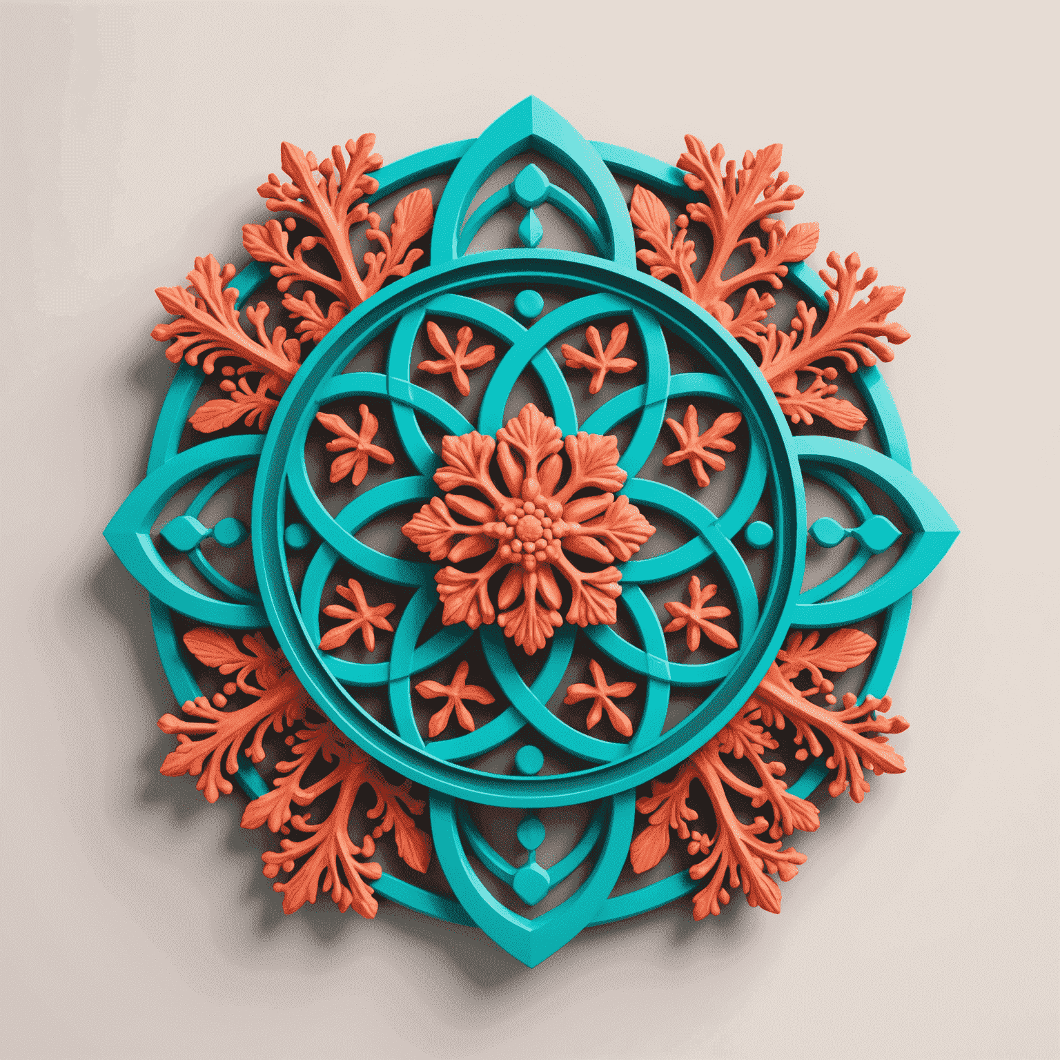 Impactify logo - A vibrant coral and turquoise design featuring interconnected community symbols